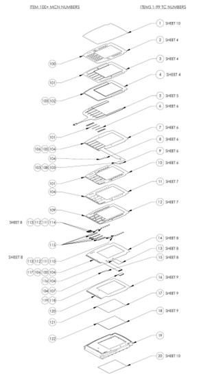 Keypad graphic