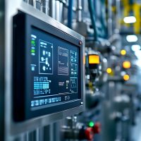 Photo - Industrial Automation Control Panel Monitoring System